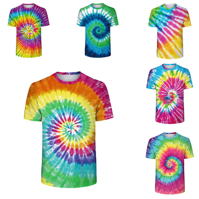 kopen OEM Factory Overall Custom Printed Kleurrijk Sublimatie T-Shirt online manufacture