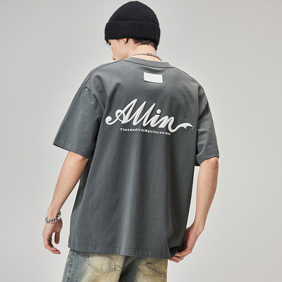 kopen Custom Puff Print Doos dikke kraag zachte sublimatie shirts zwaargewicht online manufacture