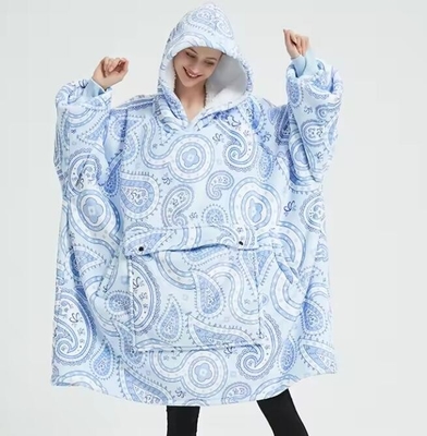 kopen Anime Print Design Dikke Hoodie Deken Hoodie Vlies Tv Deken online manufacture