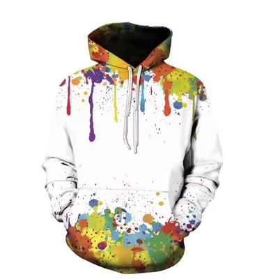 kopen Ultra Soft Printed Oversize Hoodie Plus Size Sublimatie Print Kleding online manufacture