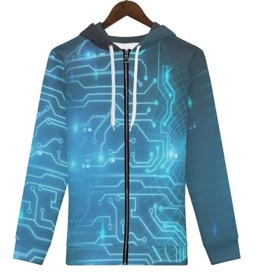 kopen Zeer warme oversized grafische capuchon 100% katoen gewassen vintage zip up capuchon online manufacture