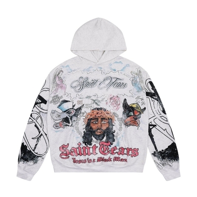 kopen Aanpasbare hoodie sweatshirt voor mannen vrouwen pullover hoodies lange mouwen online manufacture