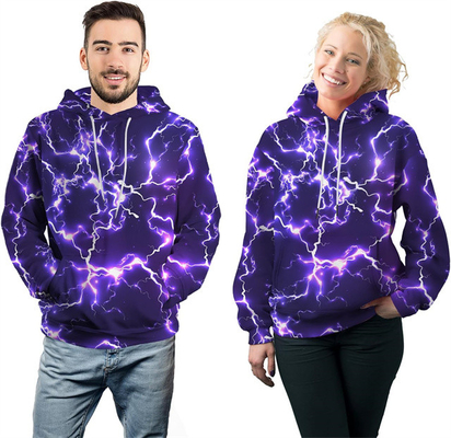 kopen Unisex Nieuwe Hoodies voor mannen Cool Lightning Grafische Hoodie Fleece Pullover Hooded Sweatshirts online manufacture