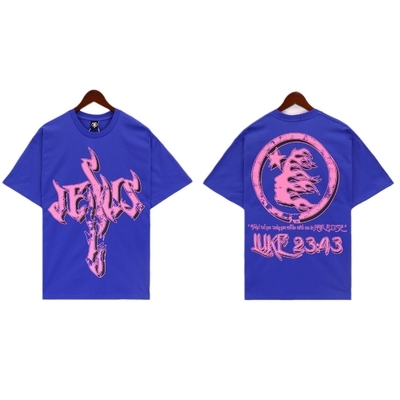 Unisex 3d digitale sublimatie T-shirt Hip Hop kleding voor Amerikaanse rapper