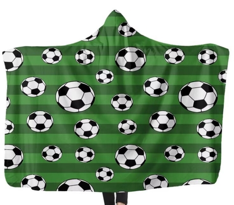 Sport Rugby Voetbal Basketbal Print Oversized Hooded Dekens Anti Shrink