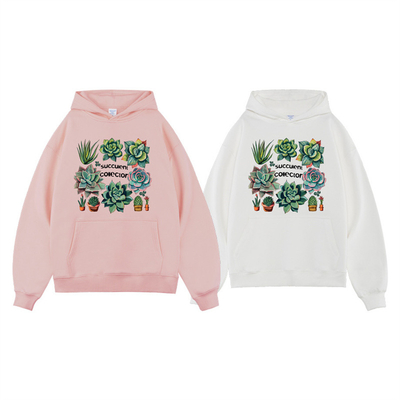 Sublimatie gedrukte hoodie Casual Street Sweatshirt Mannen en vrouwen Herfst en Winter Hoodie