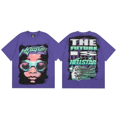 Oversized T-shirt Vintage T-shirt losse korte mouw Casual Streetwear losse gewassen Unisex top