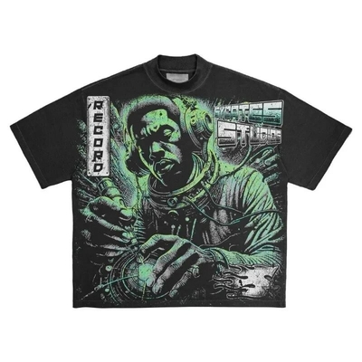 Grafische T-shirts voor mannen S - 4XL Cool lichtgewicht Fitted Printed Design T-shirts Natuur